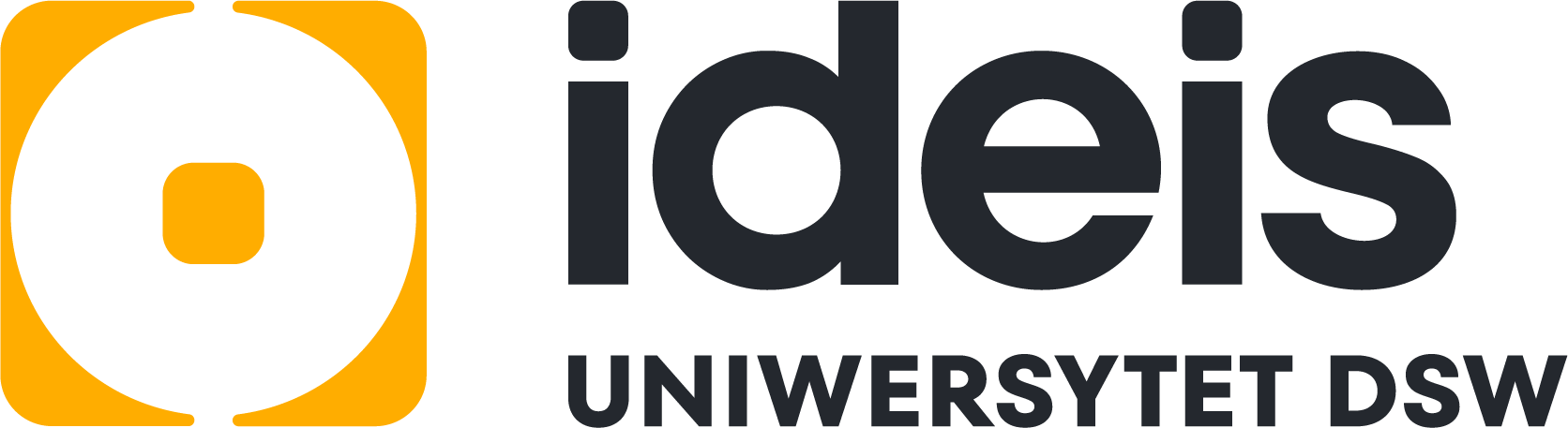Logo Uniwersytetu DSW Ideis