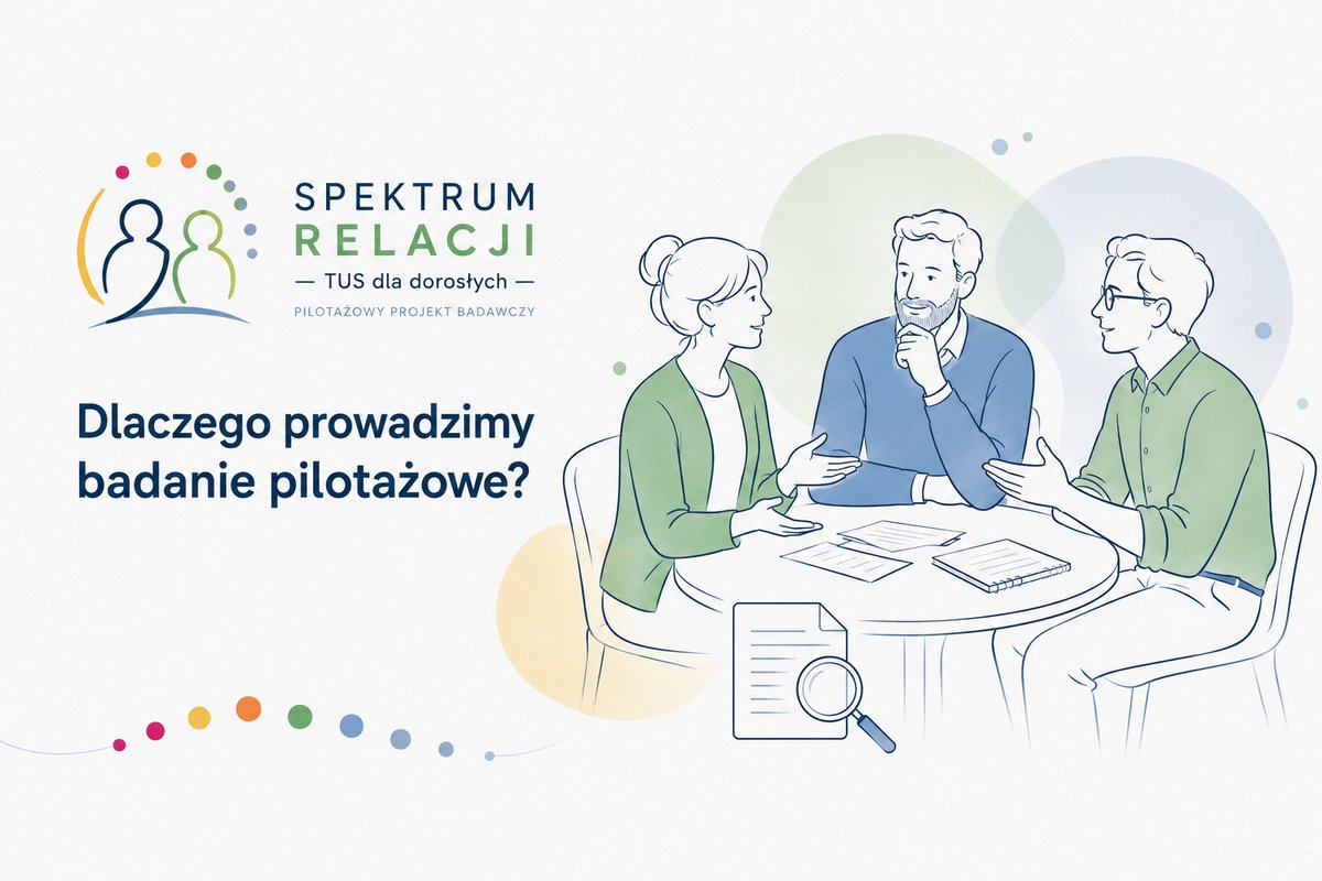 Dlaczego prowadzimy badanie pilotażowe? Spektrum Relacji we Wrocławiu