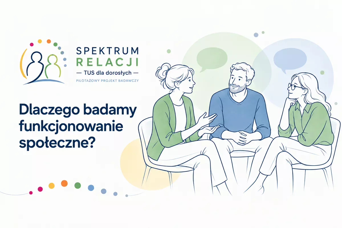 Spektrum Relacji — rozmowa dorosłych ilustrująca funkcjonowanie społeczne